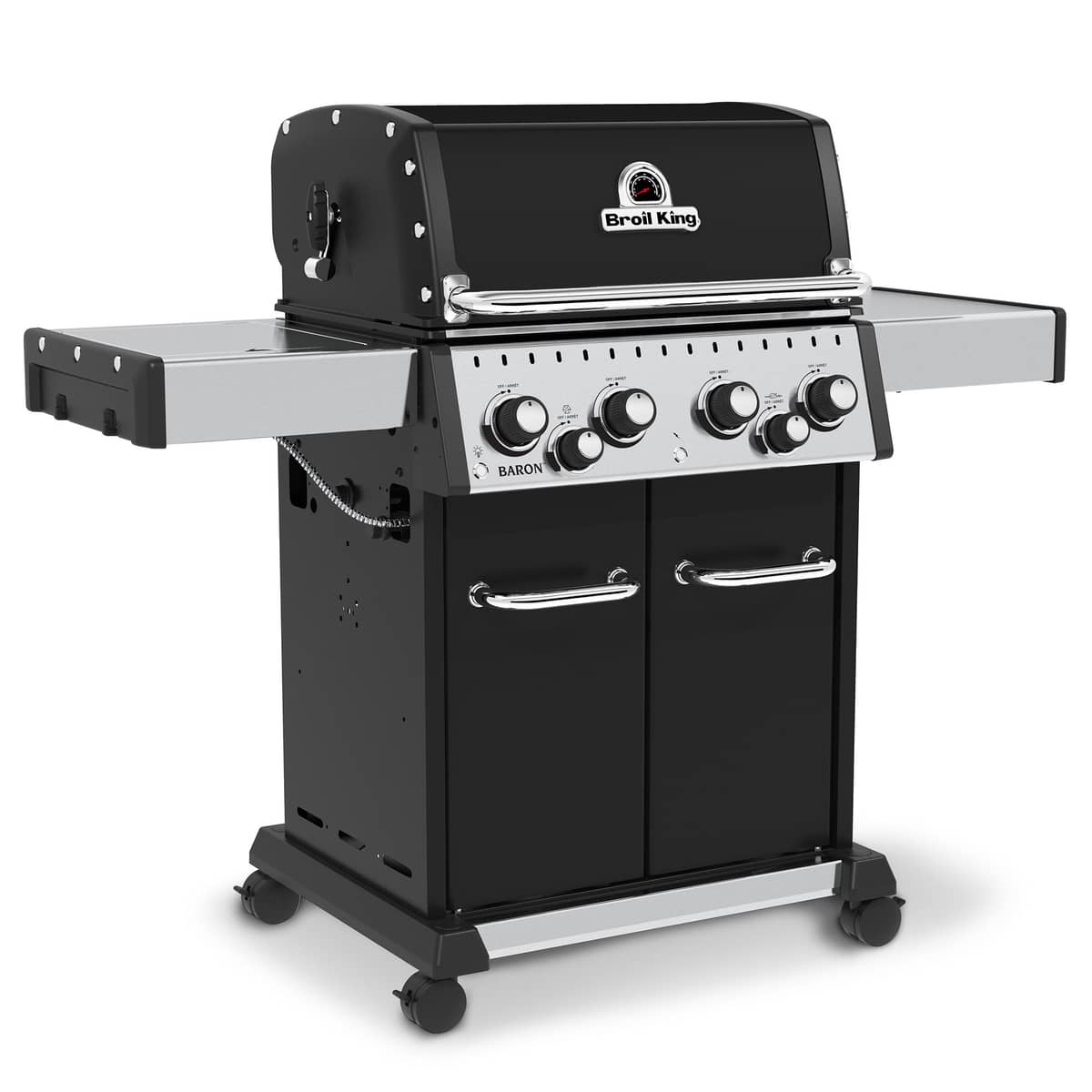 Baron 490 gasolgrill, svart