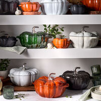 La Cocotte Pumpa gjutjärnsgryta 24 cm / 3,5 liter, kanel