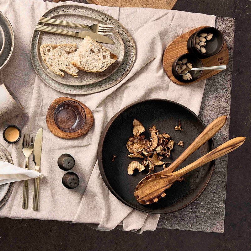 RAW-tarjoilukulho, metallinruskea 