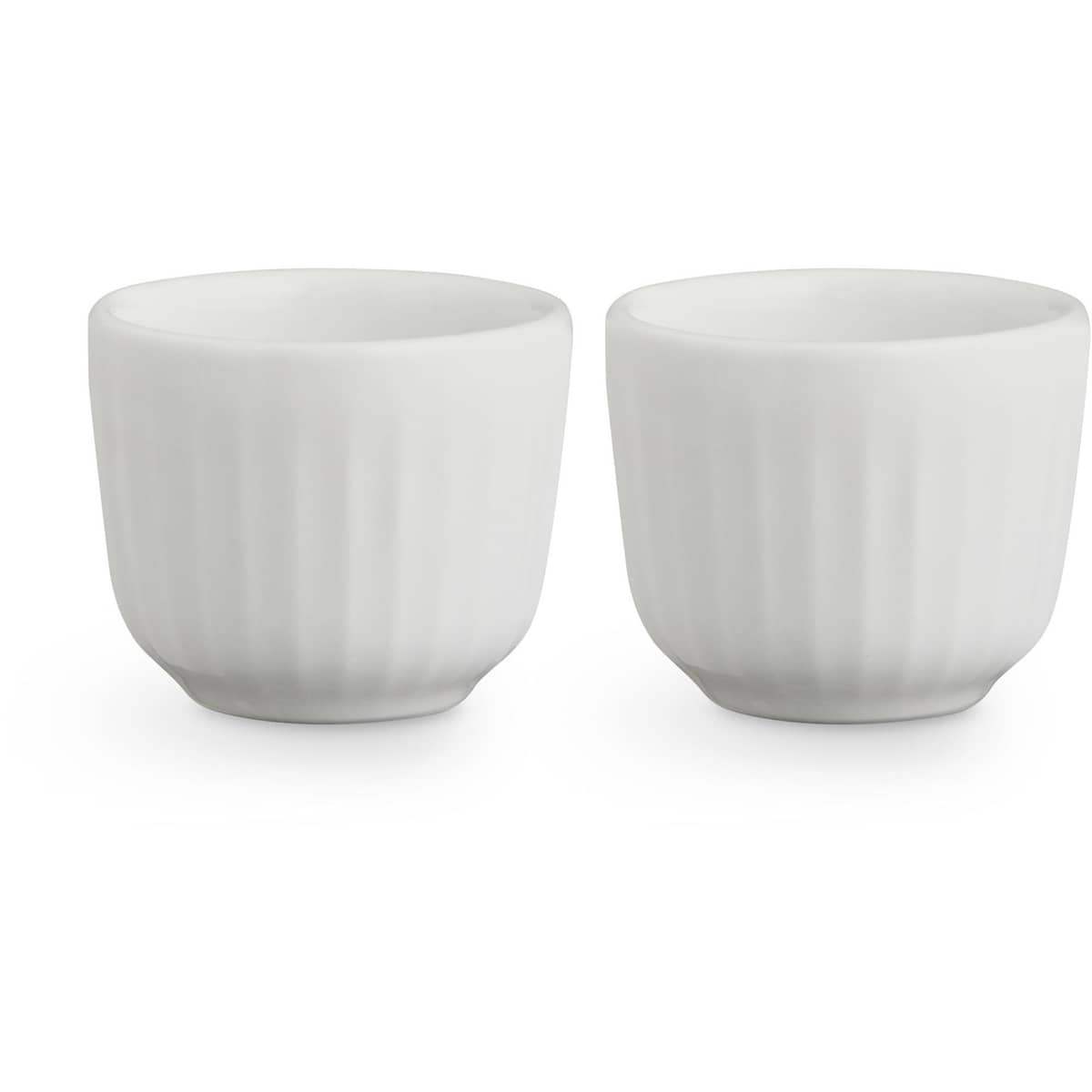 Hammershøi Eggeglass Hvit 2-pk