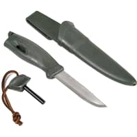 Swedish FireKnife 2in1, sage green