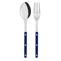 Sabre Bistrot Solid serveringsset, marinblå