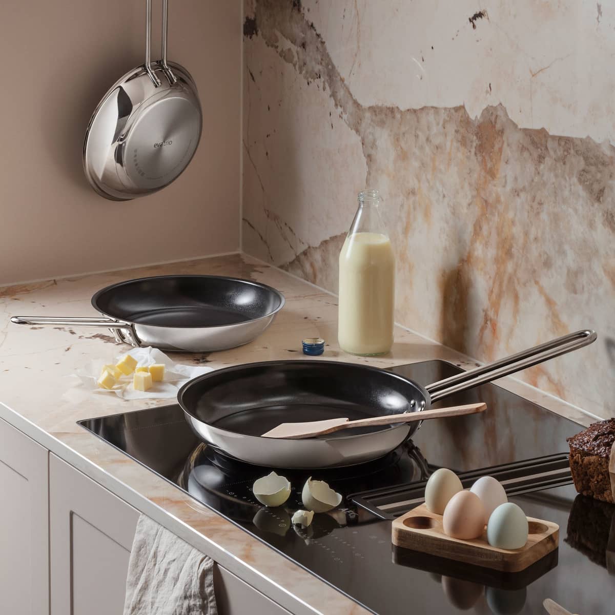 Stekepanne med keramisk Slip-Let® 20 cm, rustfritt stål