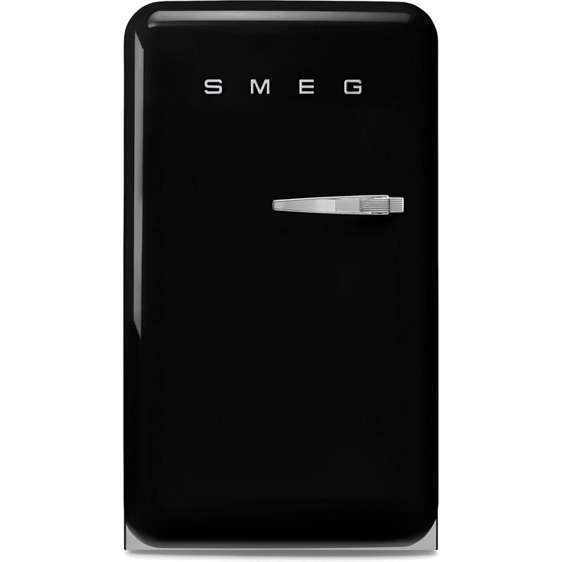 FAB10LBL6 jääkaappi pakastelokerolla, musta