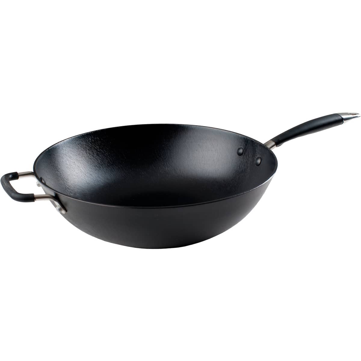Wokpande i Støbejern 34 cm