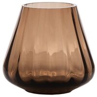 Rocks Topaz vase/telysholder 12 cm