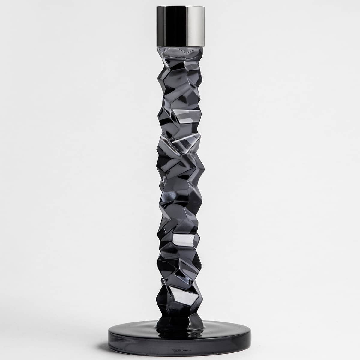 Carat ljusstake antracit 24,2 cm. 2 pack