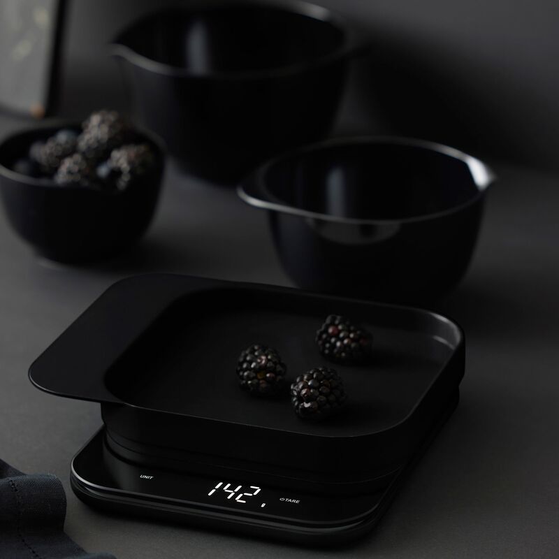 Mensura keittiövaaka, musta