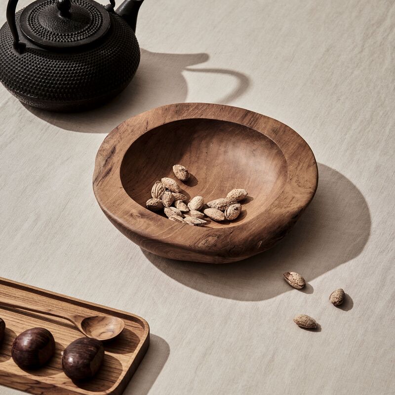 Kulho (small), tiikki