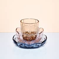 Lily vattenglas 32 cl 2-pack, toffee rose