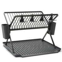 SinkSide hopfällbart diskställ XL, svart