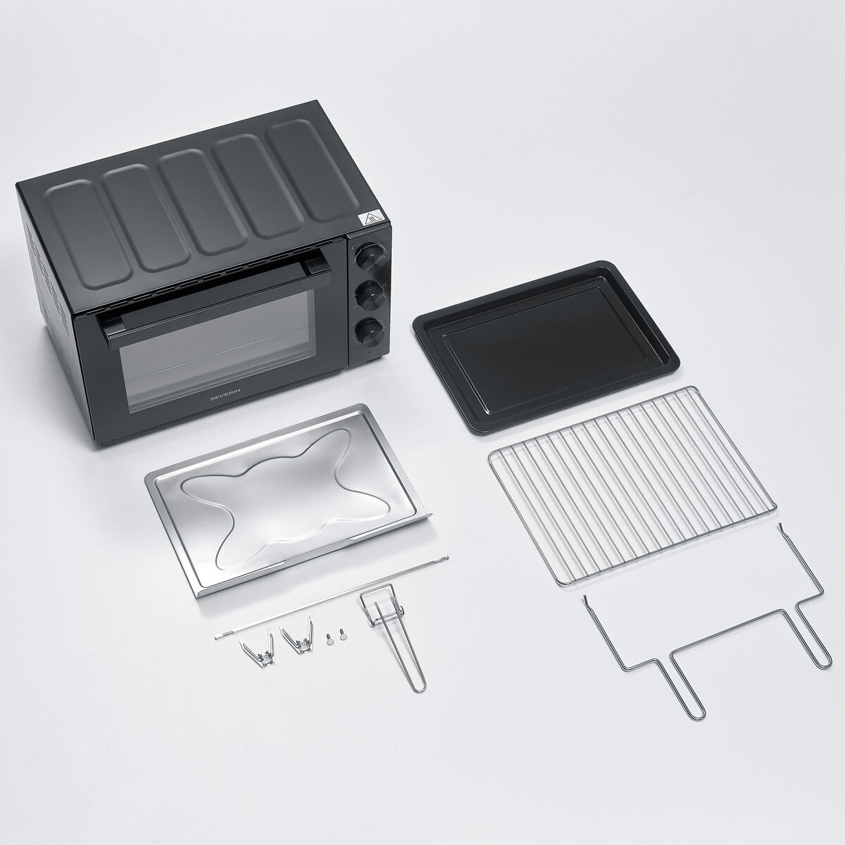 Pöytäuuni 48 litraa, musta