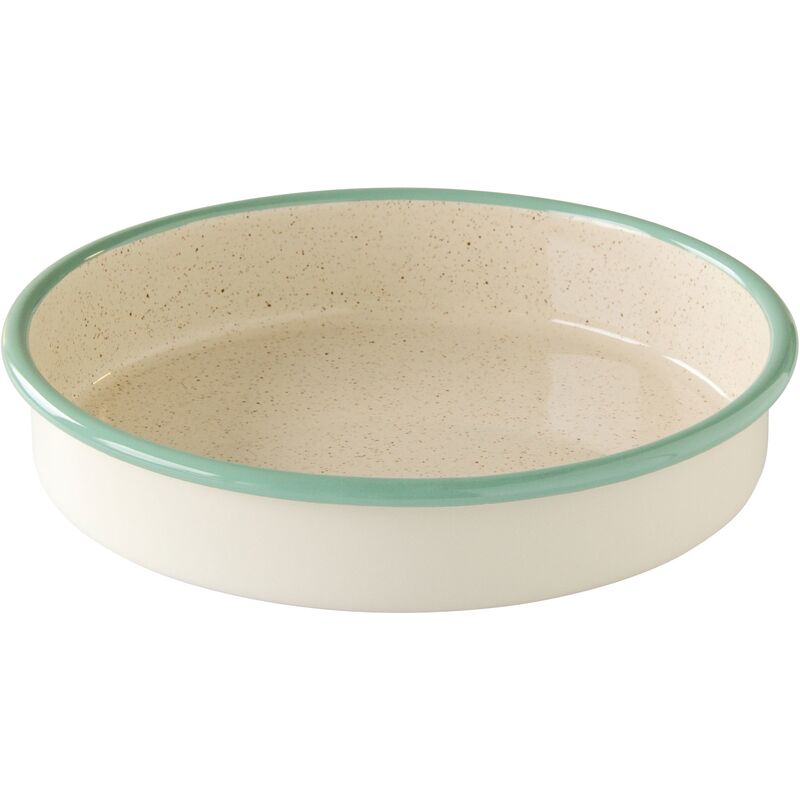 Pyöreä uunivuoka 24 cm, cream lux