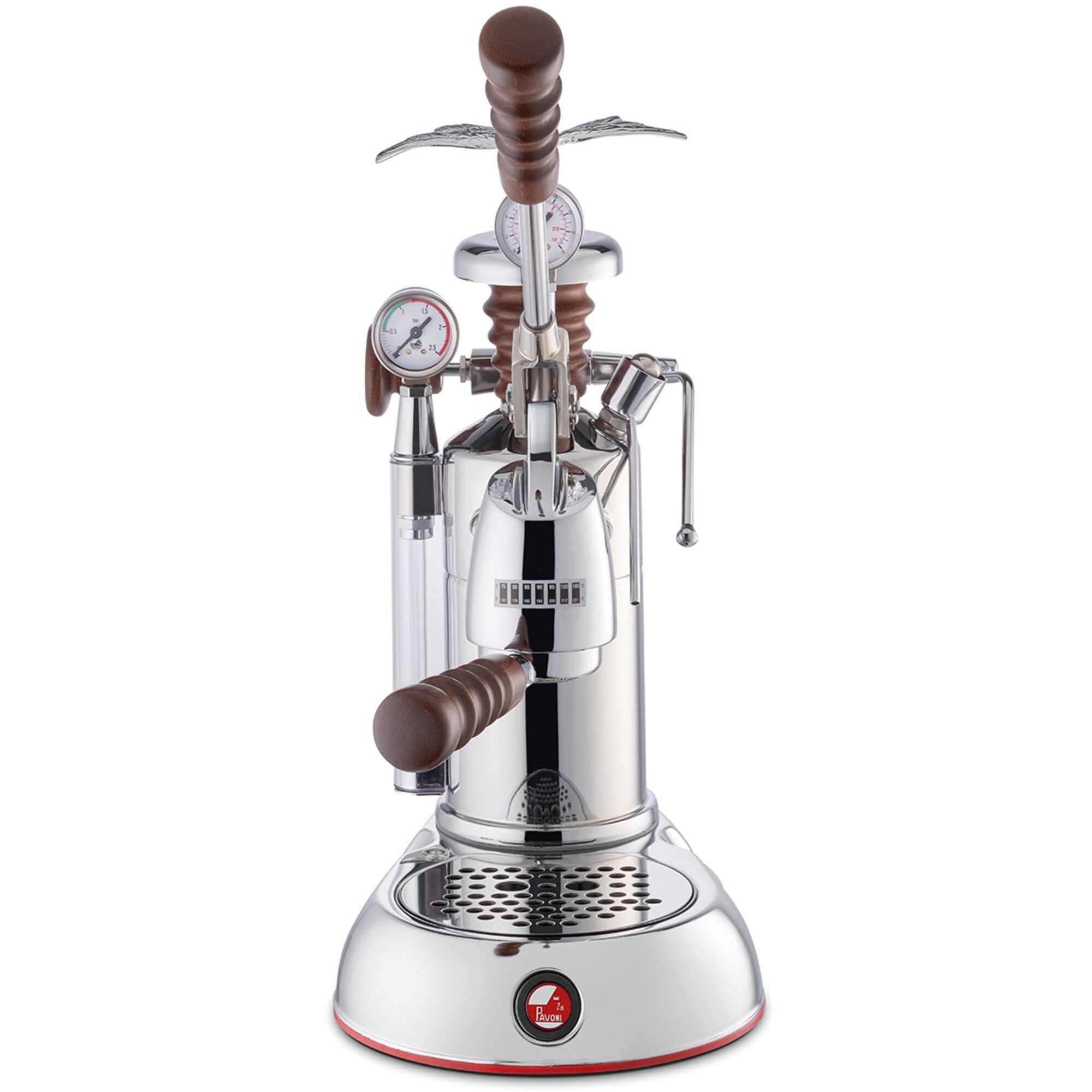 Alternativ bild 1 för La Pavoni Esperto Abile Espressomaskin Kromad Mässing LPLESA01EU
