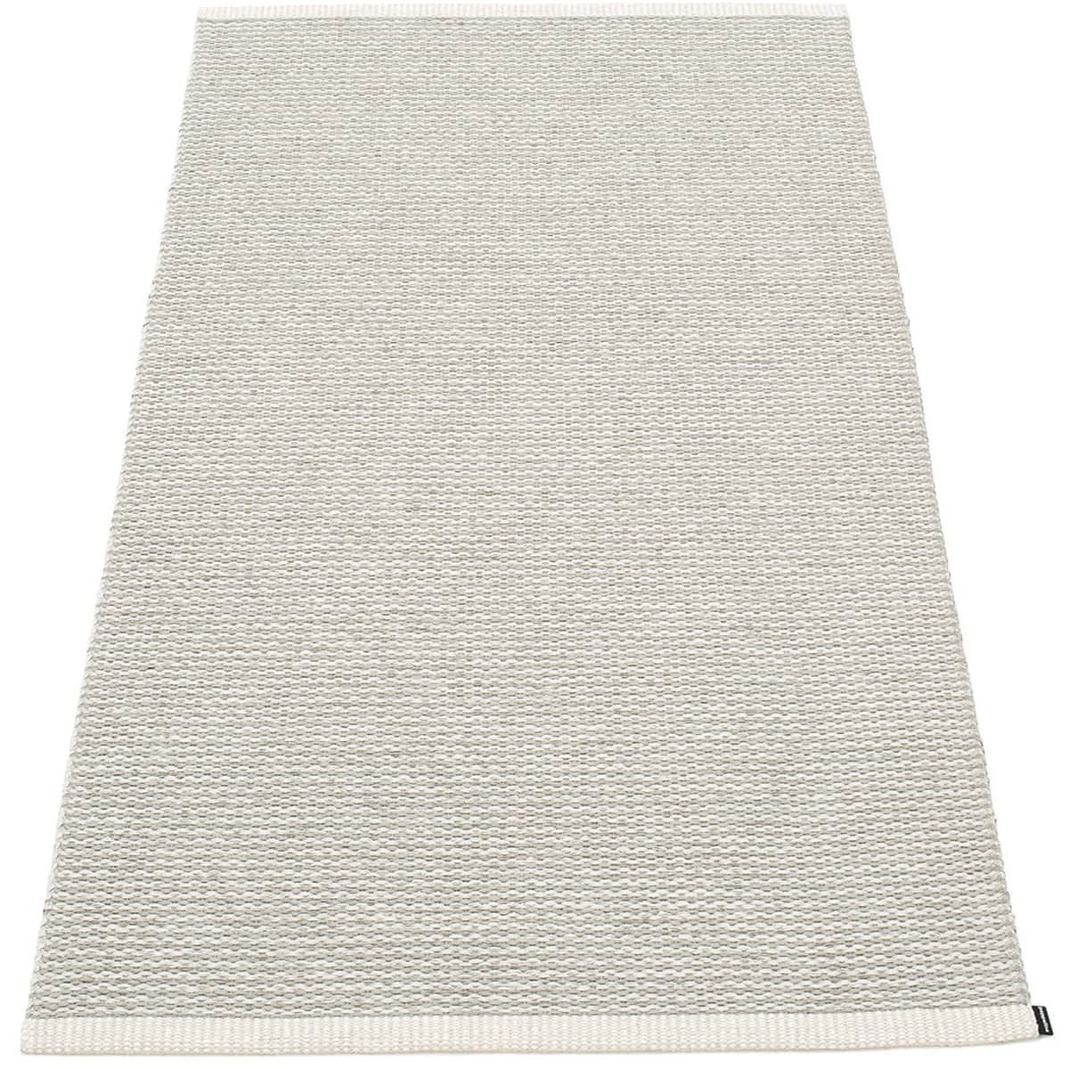 Gulvtæppe Mono, 85 x 160 cm., fossil grey/white grey