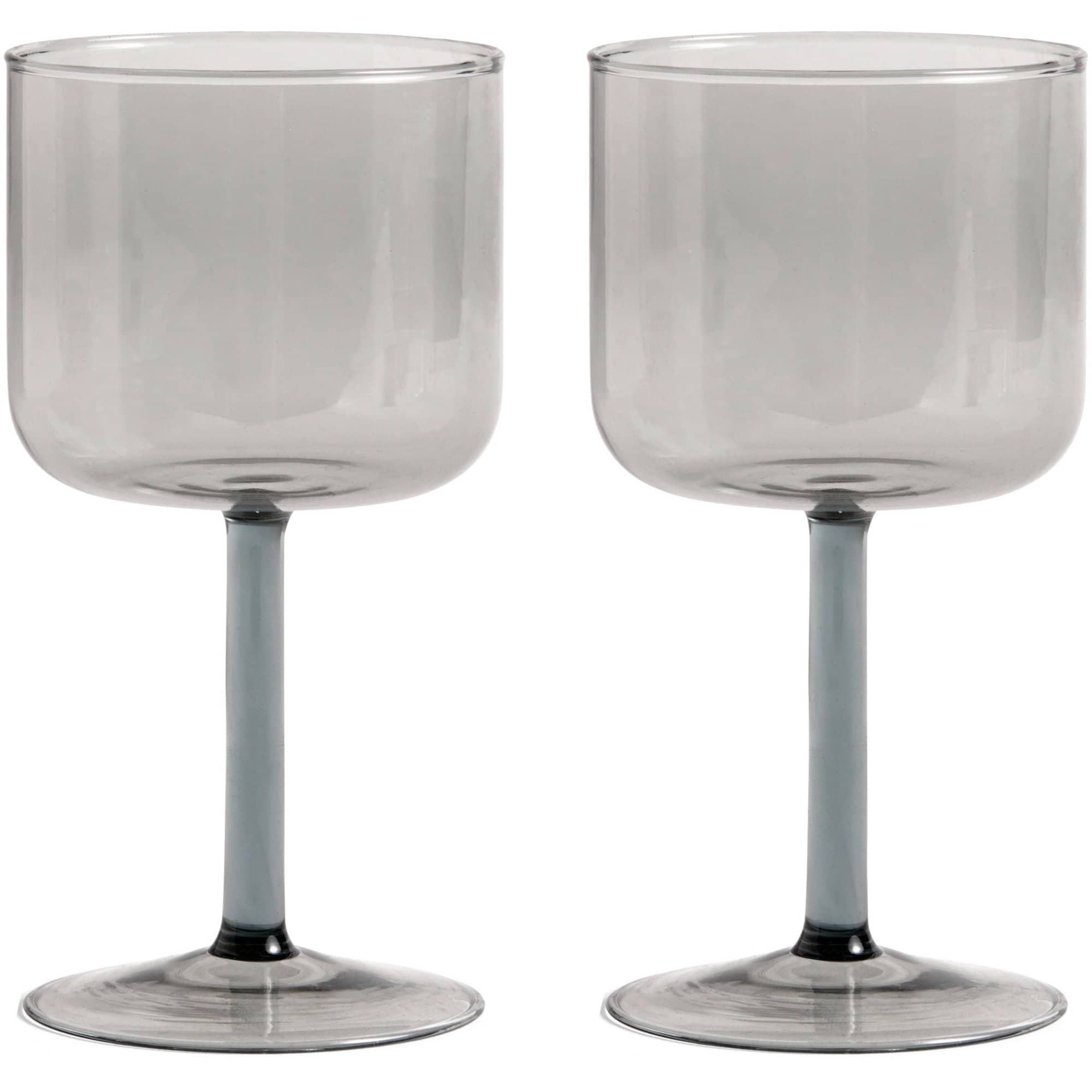 Tint vinglass 25 cl 2-pakning Grå