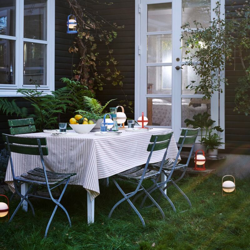 Soft Spot Solar Circular lanterne 25 cm, wheat