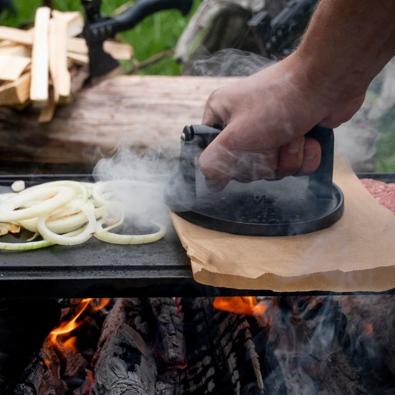 Grillplade/stegebord vendbart