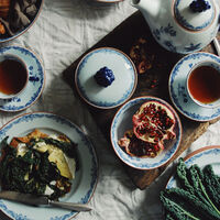 Ostindia-lautanen 21 cm