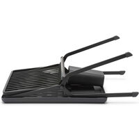 SinkSide hopfällbart diskställ, svart