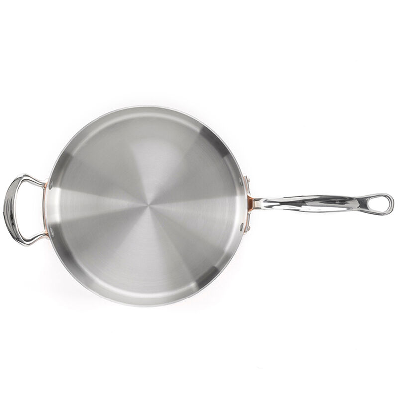 Samuel Groves Traktørpande med låg 26 cm, kobber