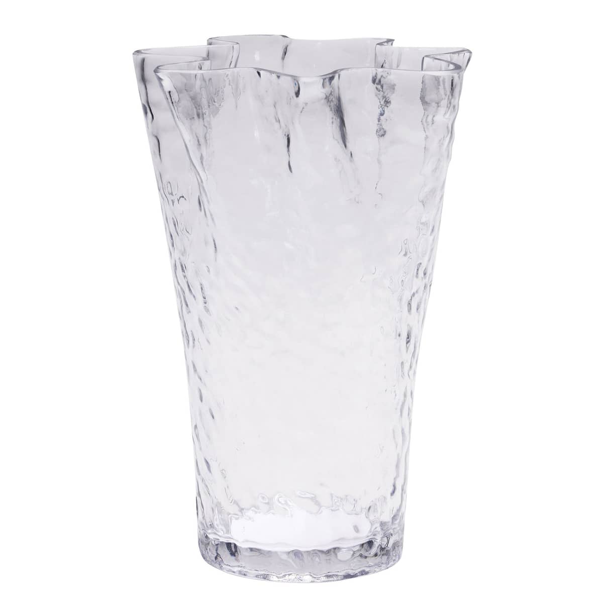 Ruffle vase, klar