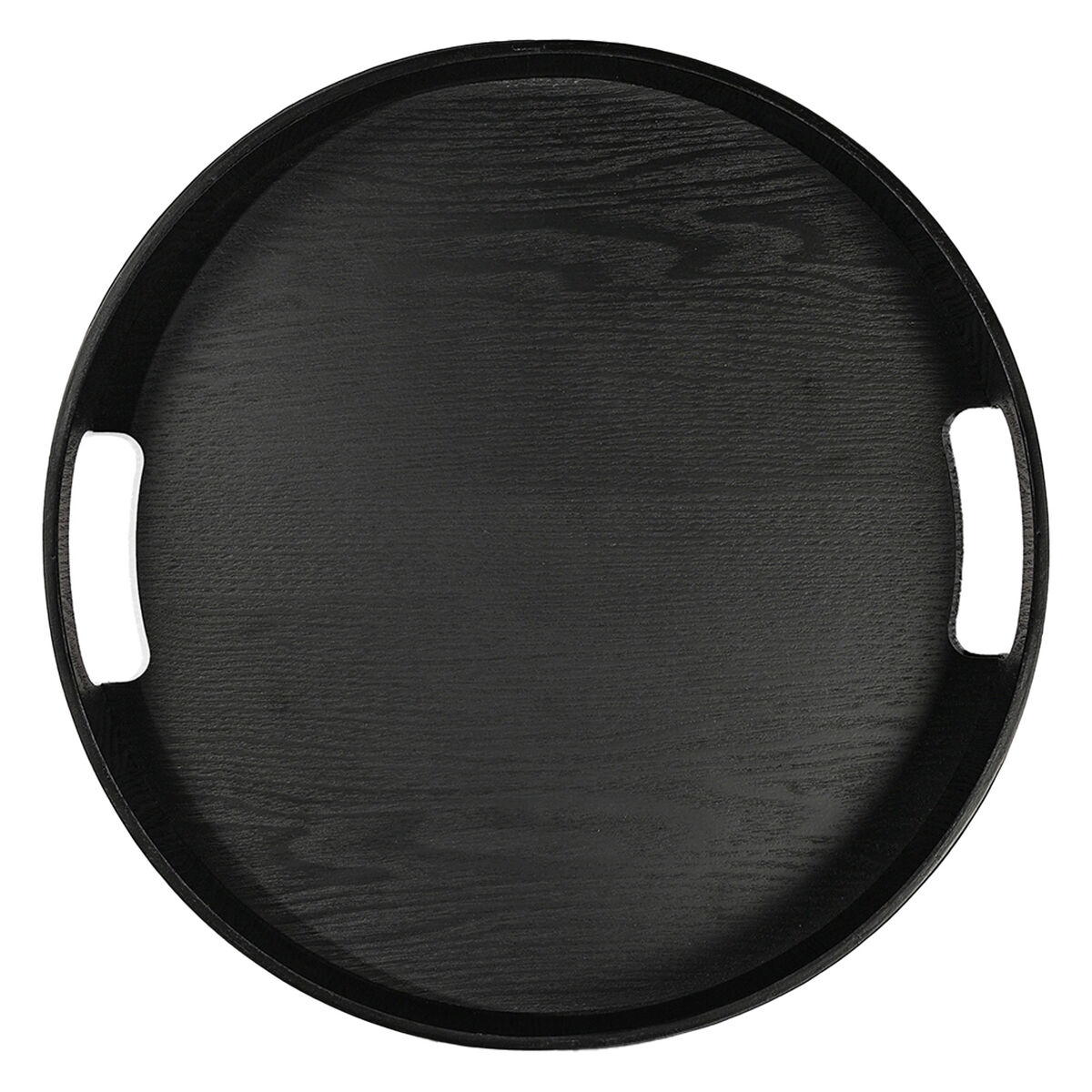 Hanna rundt brett, svart