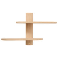 Hylle 50 × 18 × 40 cm, eik