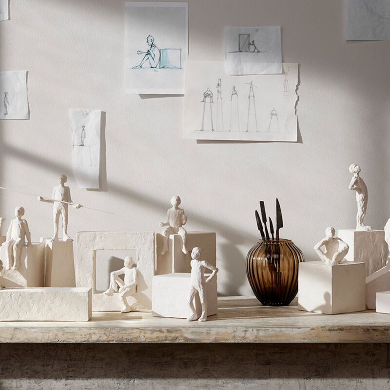 Astro Skorpion stjernetegnsfigur, hvid