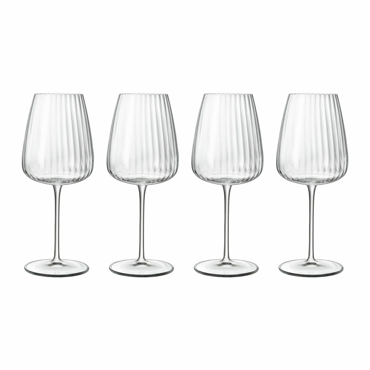Luigi Bormioli Optica Chardonnay Hvidvinsglas, 4 stk