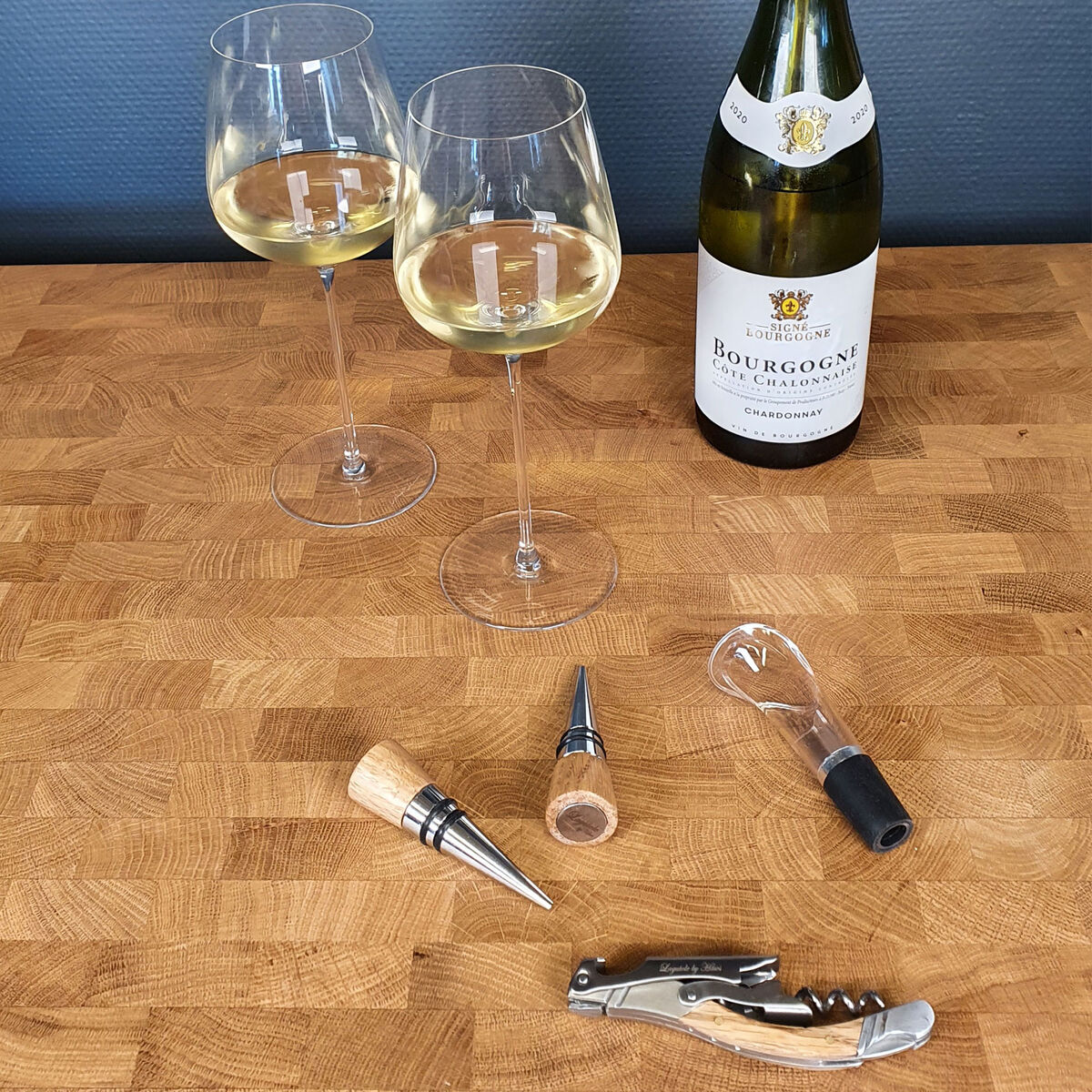 Komplett vinset i presentask, 5 delar