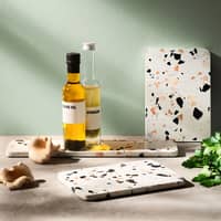 SERVE-IT tarjoilulautanen 16 cm, valkoinen terrazzo