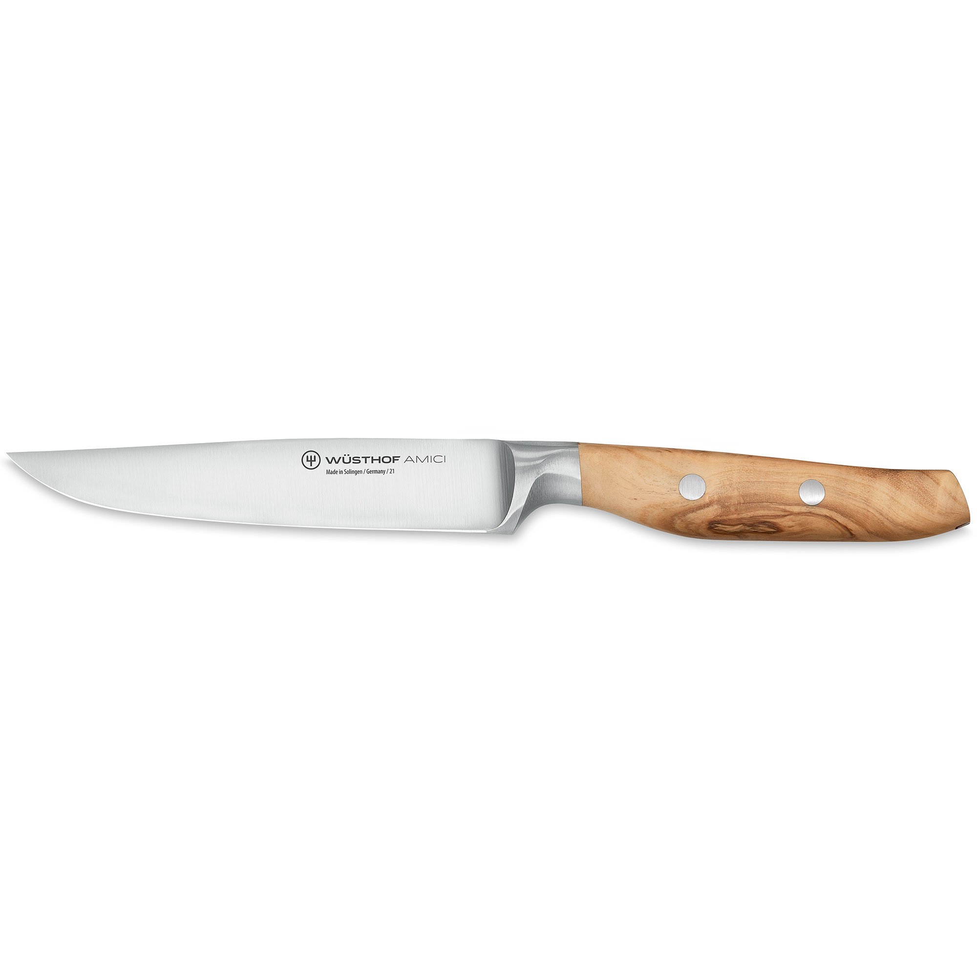product-AMICI Steakkniv, 12 cm., Oliventræ