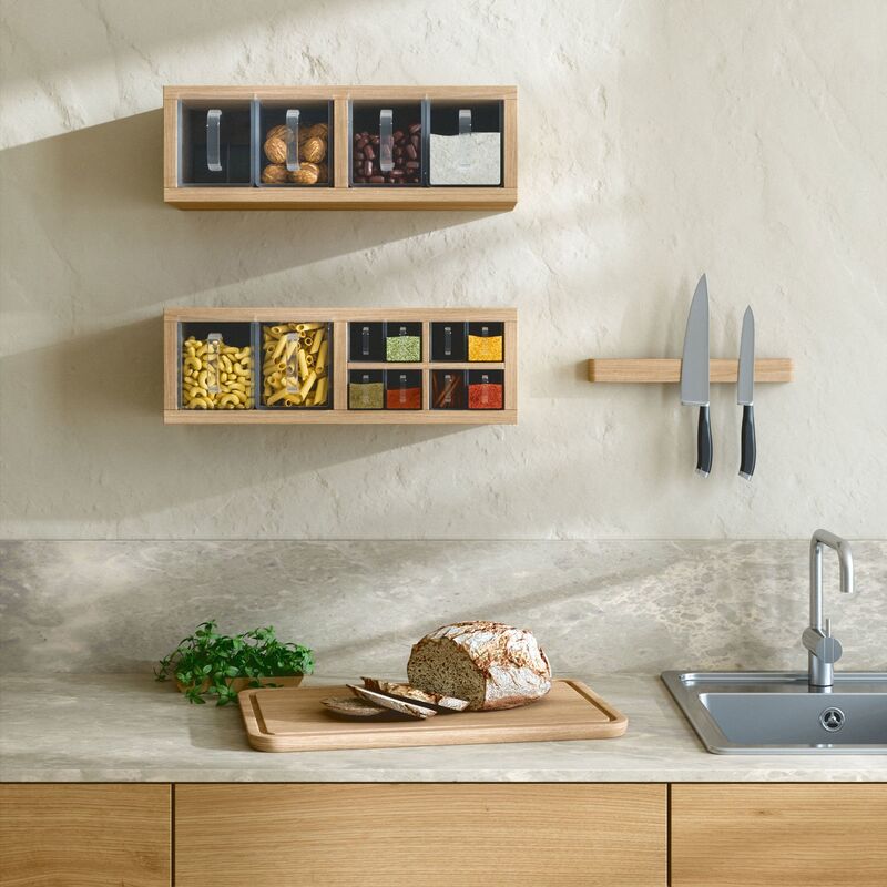 A-Organizer hylde 17 x 18 x 52 cm, 4 skuffer