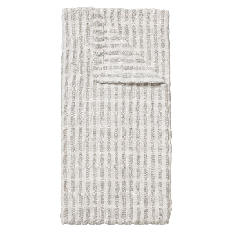 Broste Folke Viskestykke, grå/natur, 2 stk.