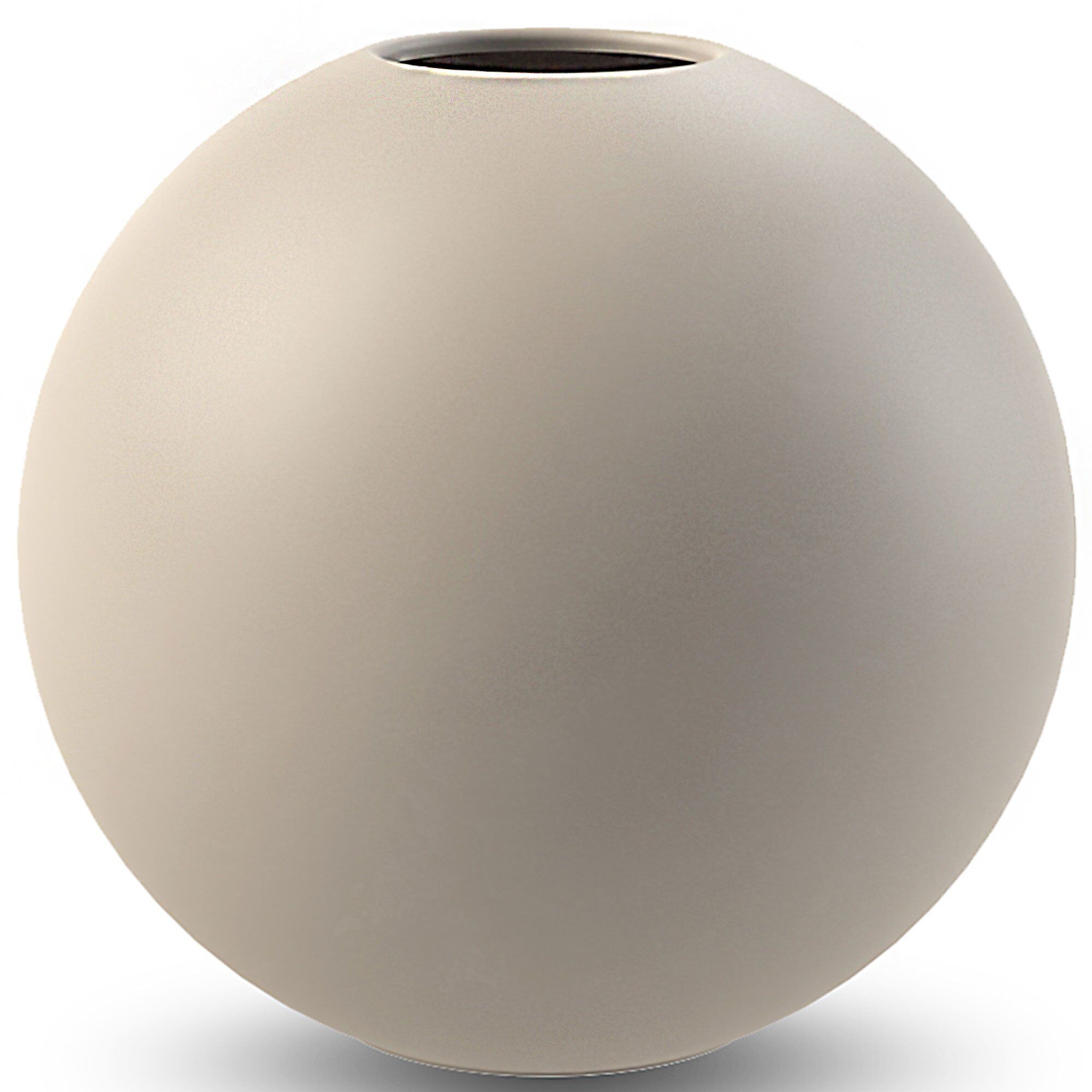 Ball vase, 20 cm, sand