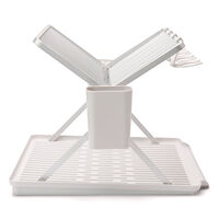 SinkSide hopfällbart diskställ XL, ljusgrå