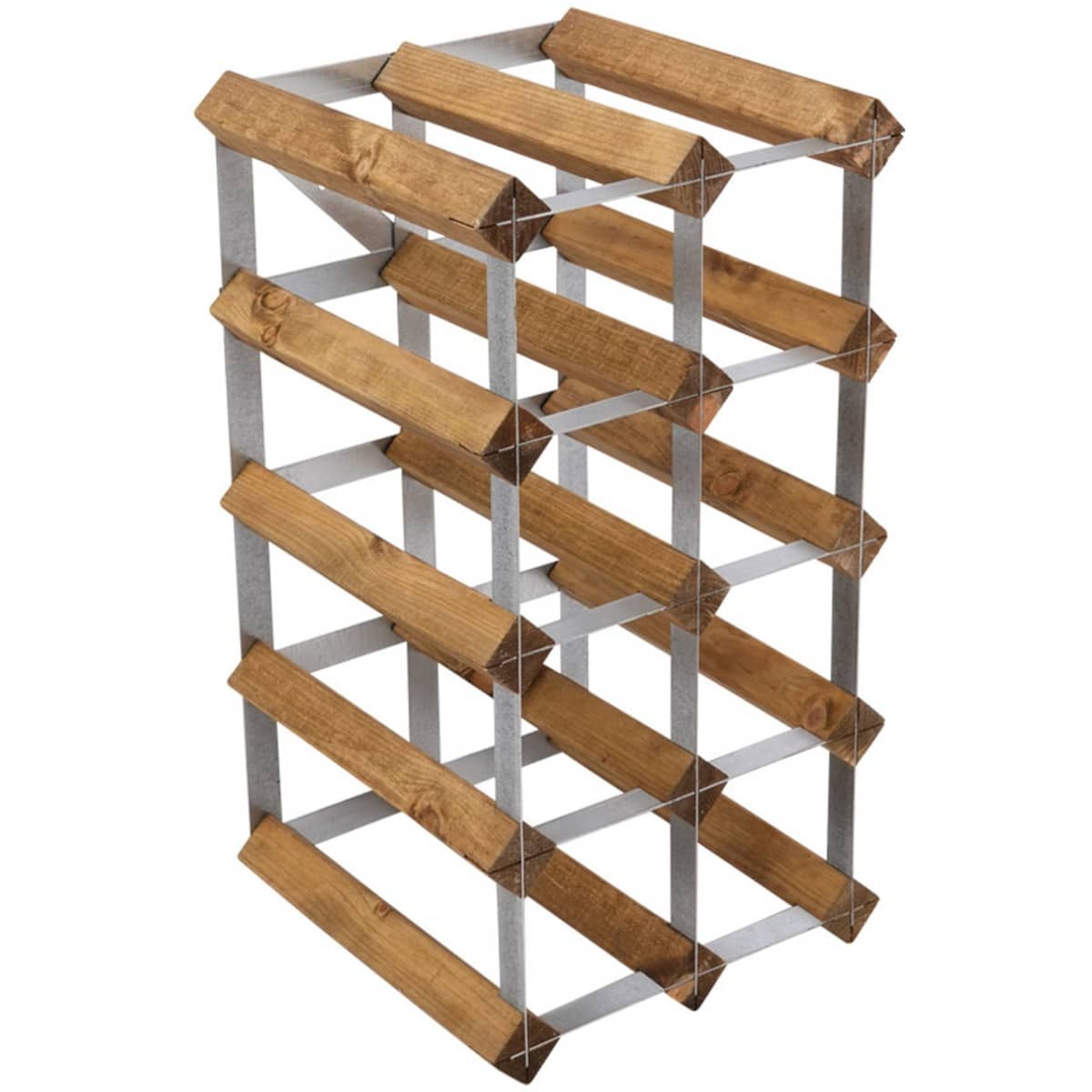 Vinreol Saml-Selv Lys Eg 12 flasker