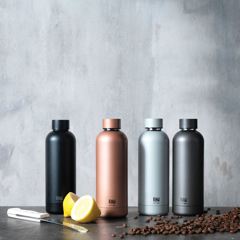 RAW-termospullo, 0,5 litra, Matte Black