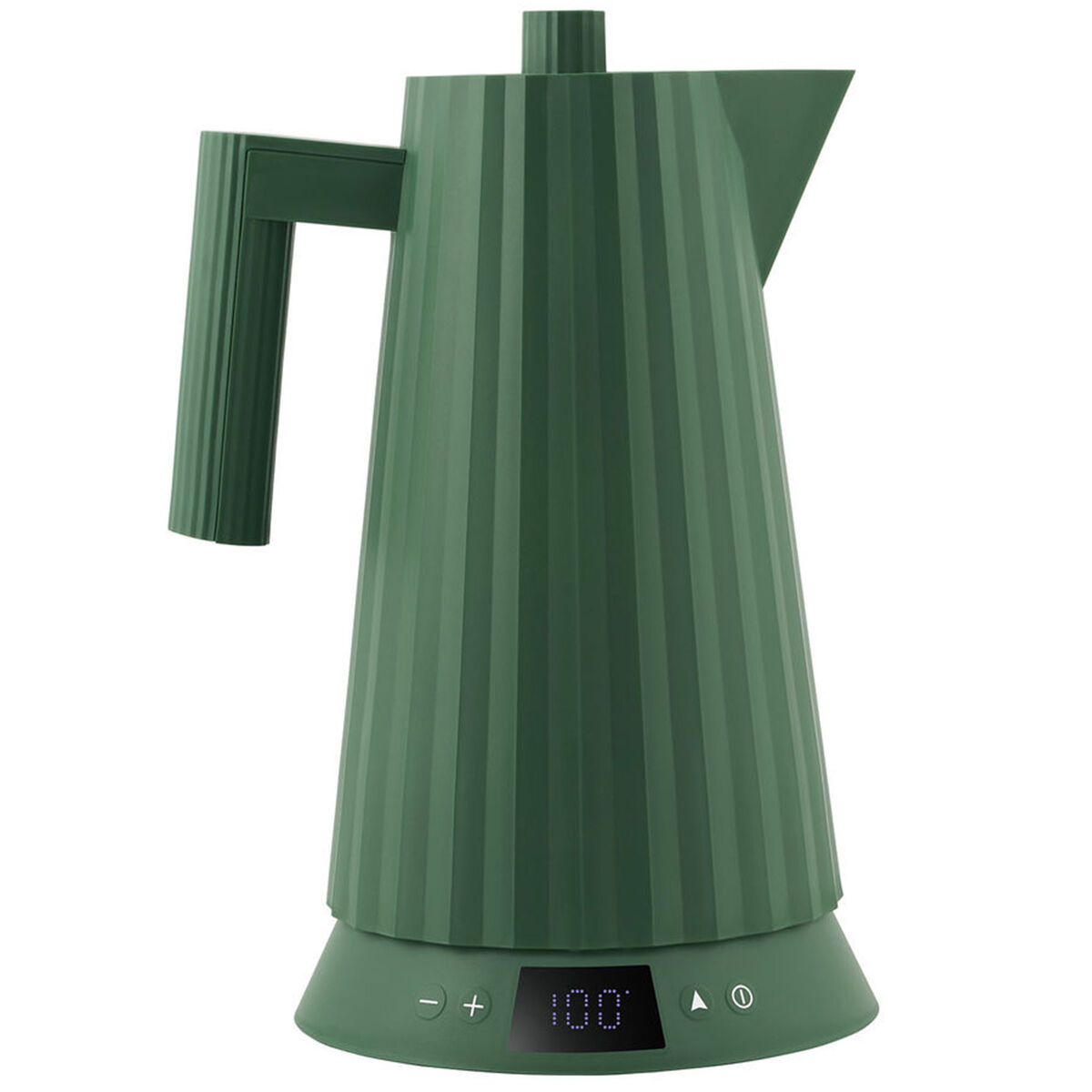 Plissé Vattenkokare med temperaturkontroll 1,7 liter, grön