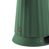 Plissé Vattenkokare med temperaturkontroll 1,7 liter, grön