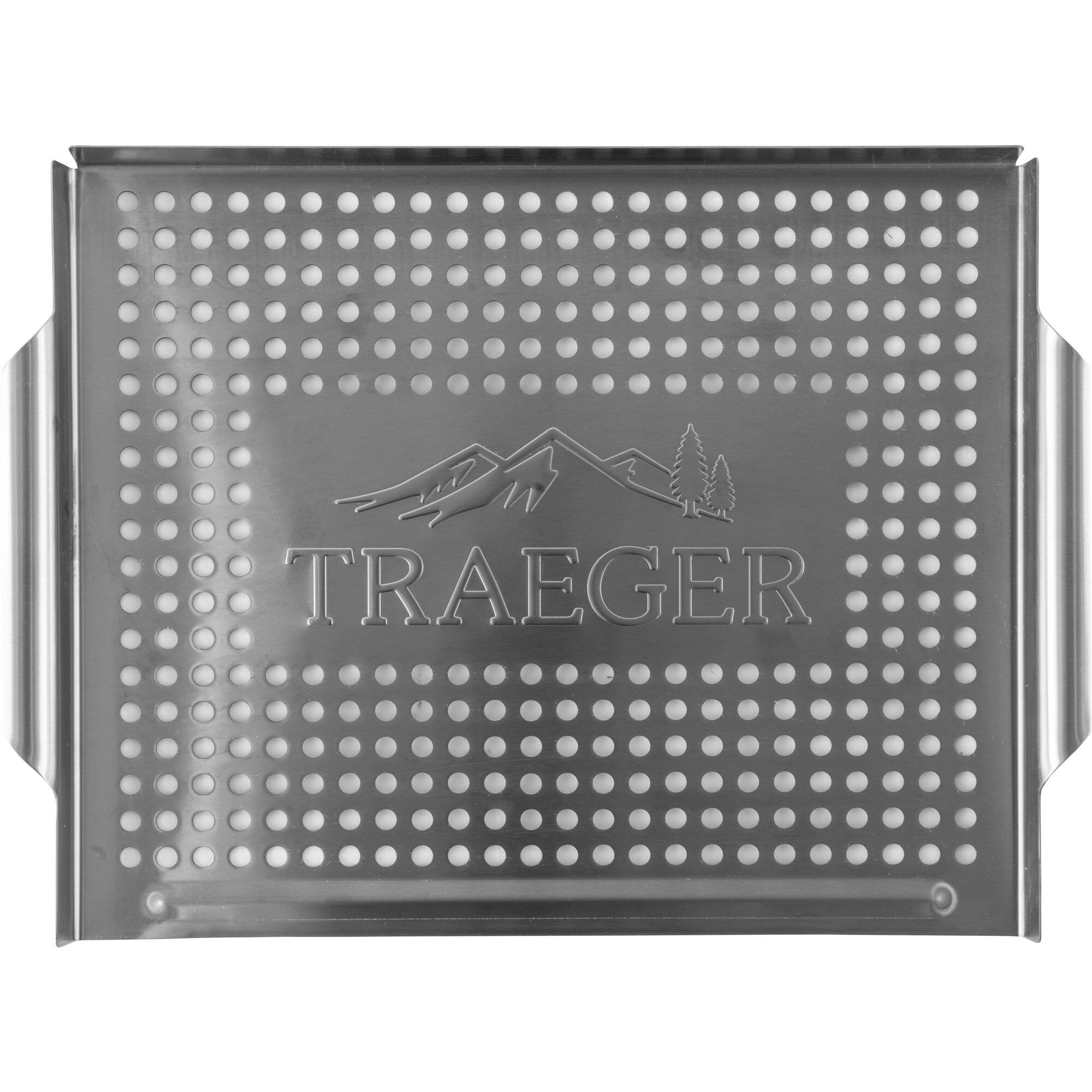 Grillbricka, rostfritt stål