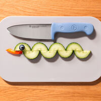 Junior kokkekniv 10 cm, blå