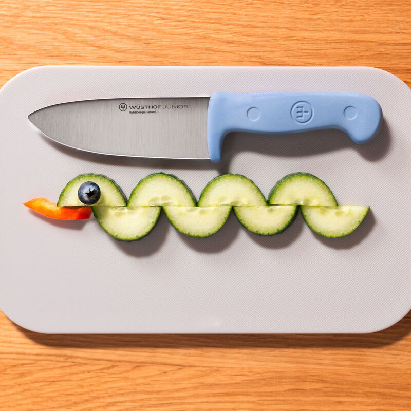Junior kockkniv 10 cm, blå