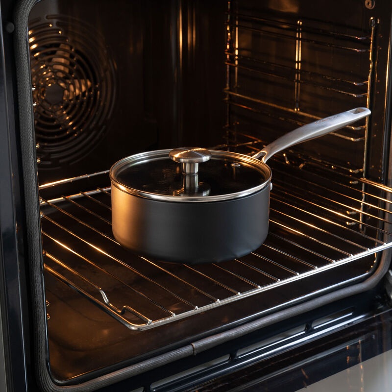 Combekk Stegepande- og kasserollesæt 10 dele, sort