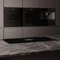 CM45MOD2WTB Modern inbyggd kaffemaskin, svart glas