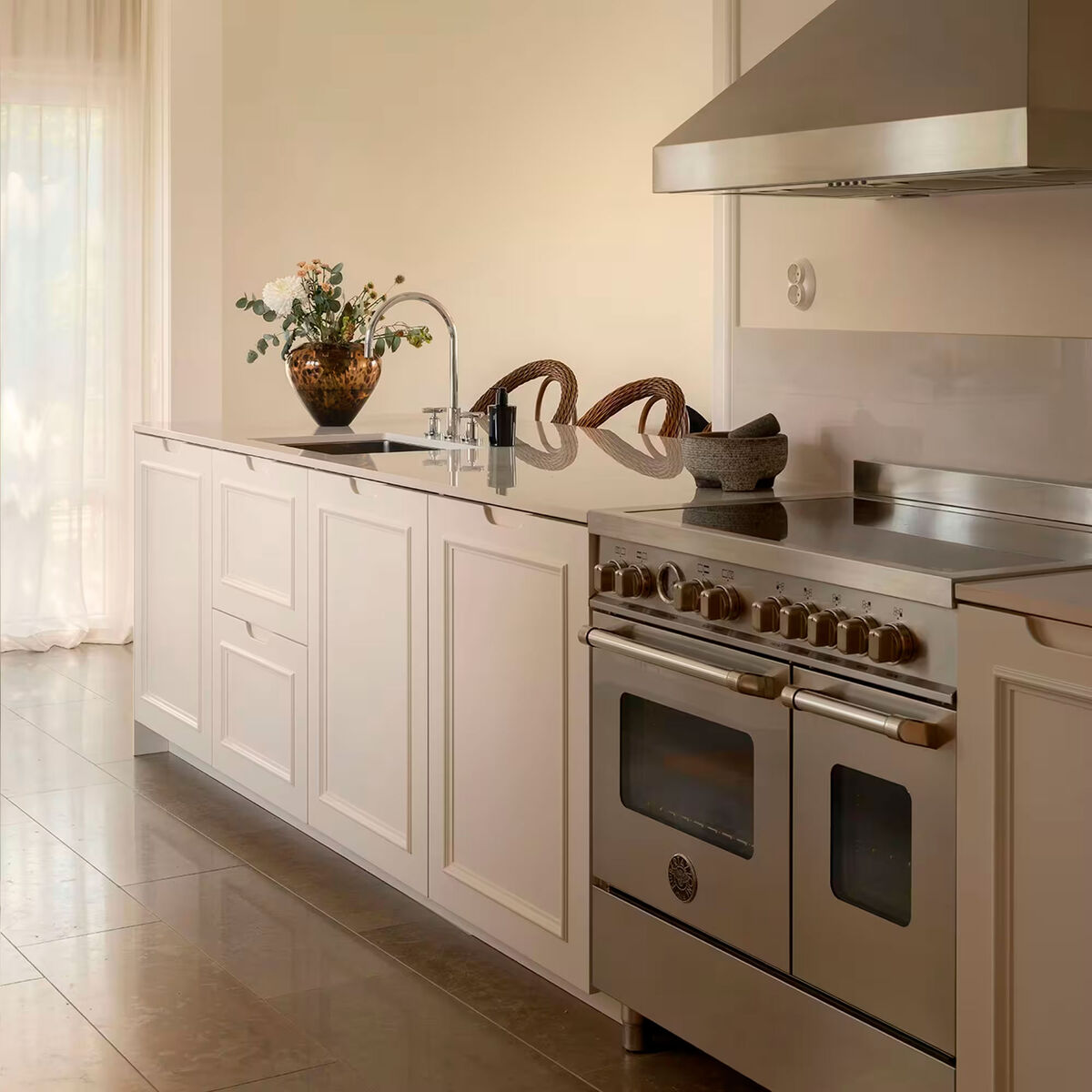 Master hvidevarepakke 90 cm, rustfrit stål