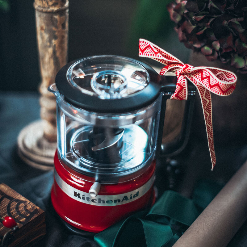 Mini Foodprocessor 5KFC3516EOB rød, 0,83 liter 