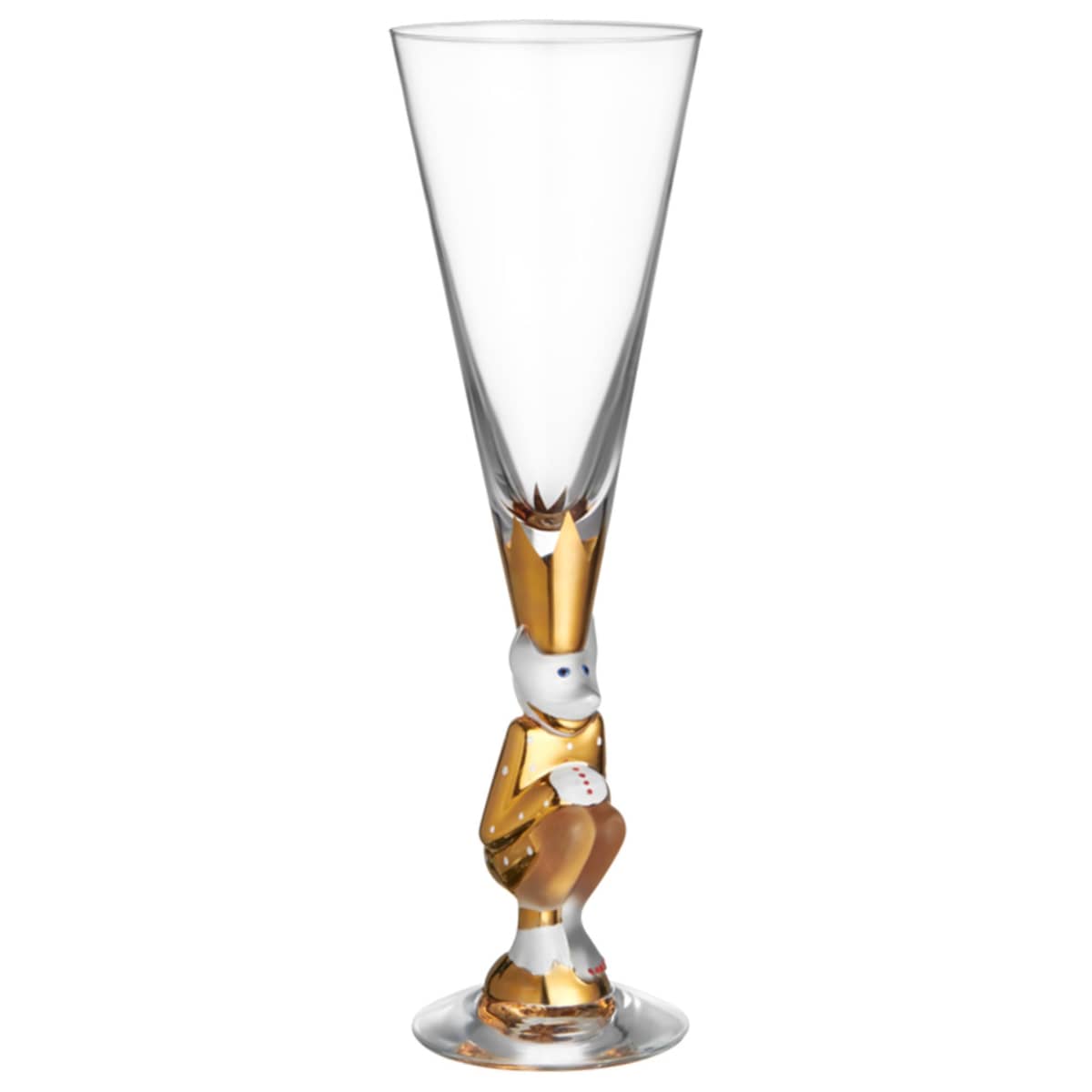 Champagneglas The Sparkling Devil 19 cl, guld