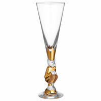 Champagneglas The Sparkling Devil 19 cl, guld